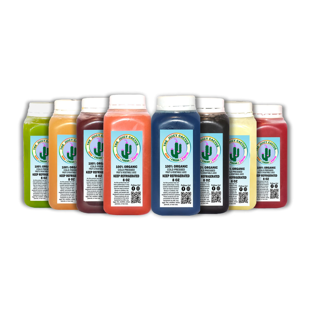 The Cleanse/Detox Pack (12 juices + 13th juice FREE)- Local Memphis TN/ Minimum order 12 for FREE Delivery & Shipping for Nashville Customers)